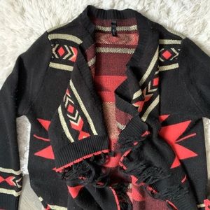 Patterned Cardigan